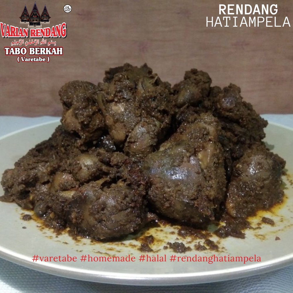 

Rendang Hati Ampela - VARETABE 250 gr