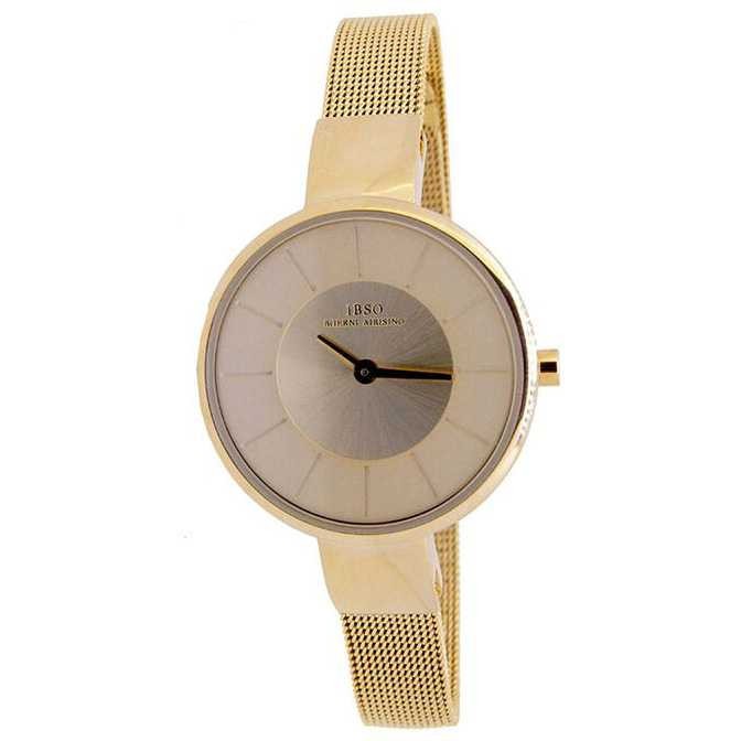 Baru IBSO Jam Tangan Analog Wanita - 7478 - Gold
