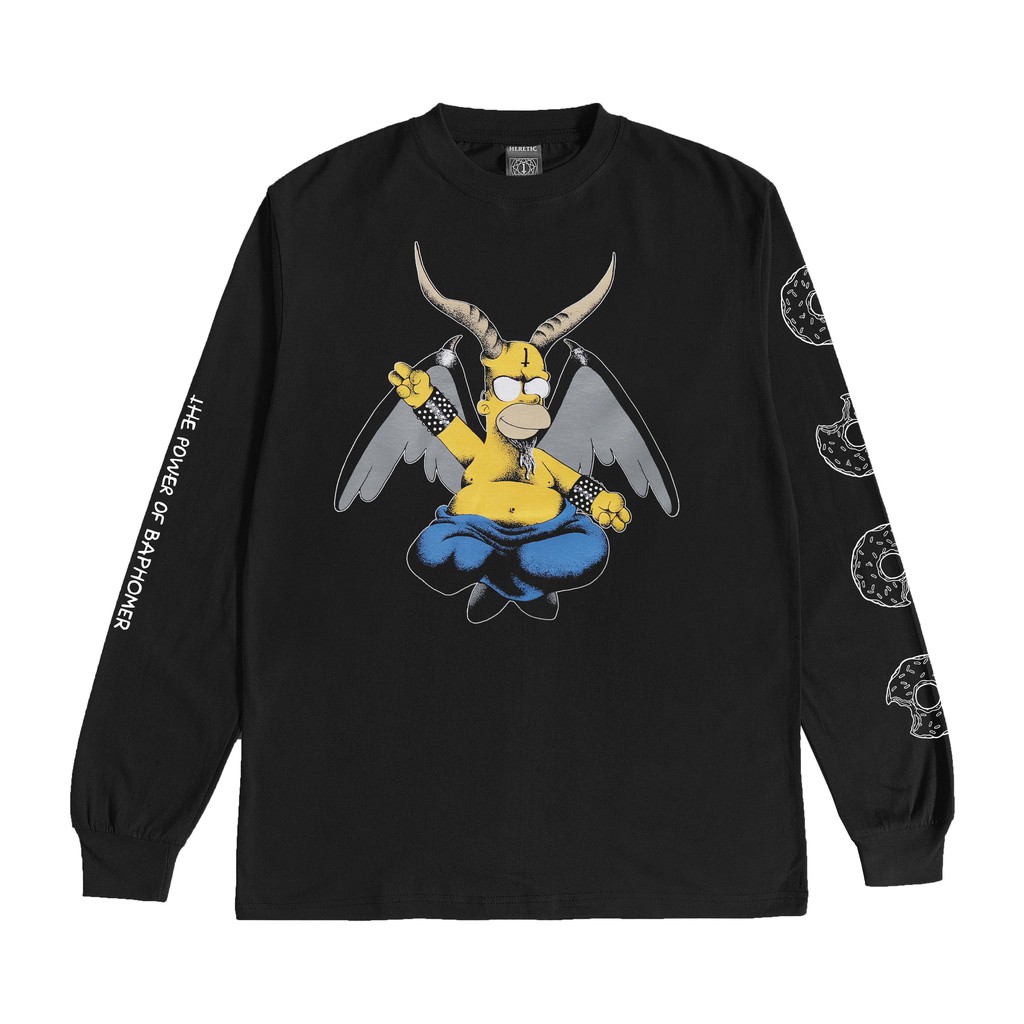 Heretic - Longsleeve T-shirt - Baphomer