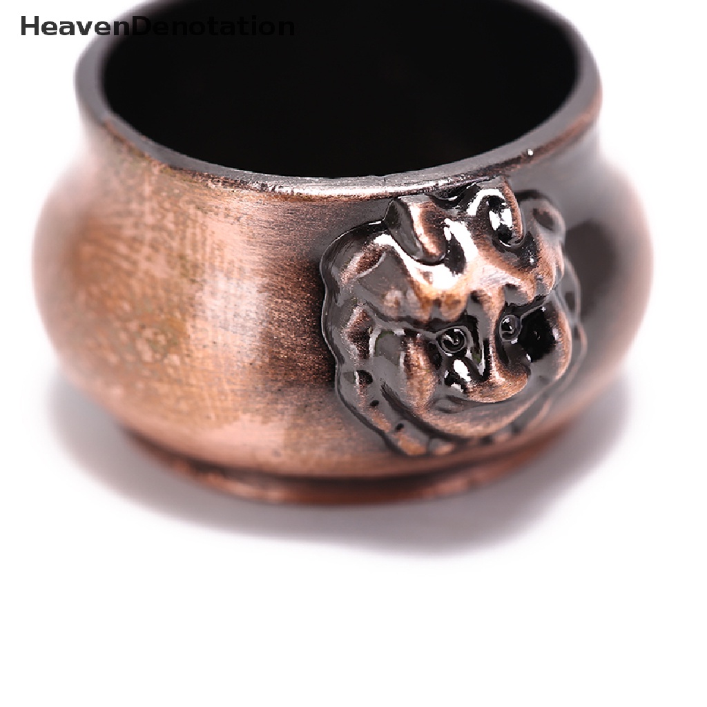 [HeavenDenotation] alloy lion incense burner censer church plate holder for cone sticks