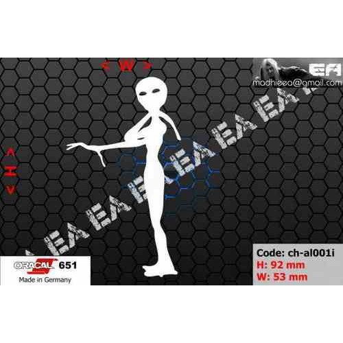 ea cutting sticker / decal Code: ch-al001i ( alien )