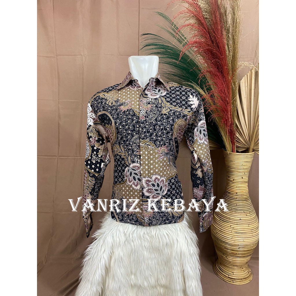 KEMEJA PANJANG BATIK / KEMEJA BATIK KEBAY / KEMEJA BATIK LENGAN PANJANG / BATIK PRIA LENGAN PANJANG / BATIK PRIA / BATIK LENGAN PANJANG / BATIK COWOK TERBARU