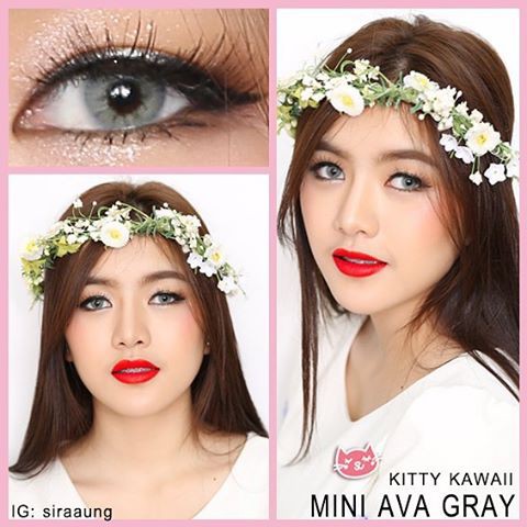 Softlens Kitty Kawaii Mini Ava Gray