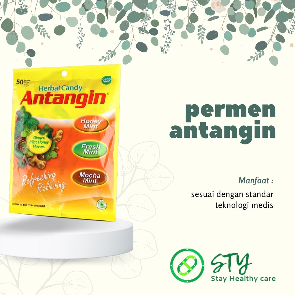

Permen ANTANGIN Permen Herbal ISI 50 Pcs