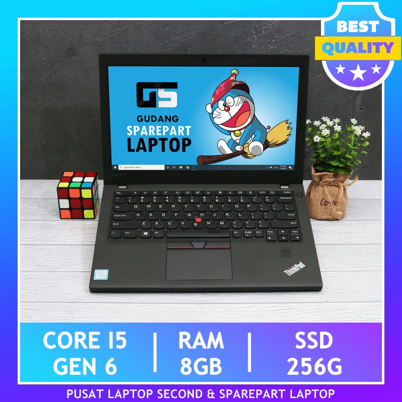LENOVO THINKPAD X270 Core i5 RAM 8GB 500GB  Laptop Bekas Murah Notebook Second Ultrabook Tipis