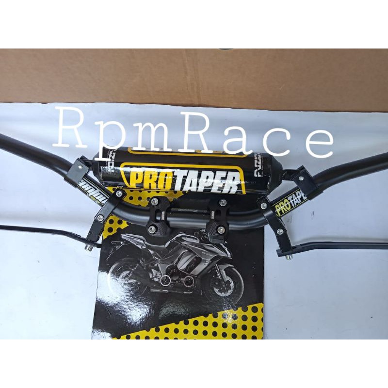 Paket Stang Fatbar Protaper Tipe Countour Evo Twinwall  Stang Crf Dtracker Vixion Klx Cb 150