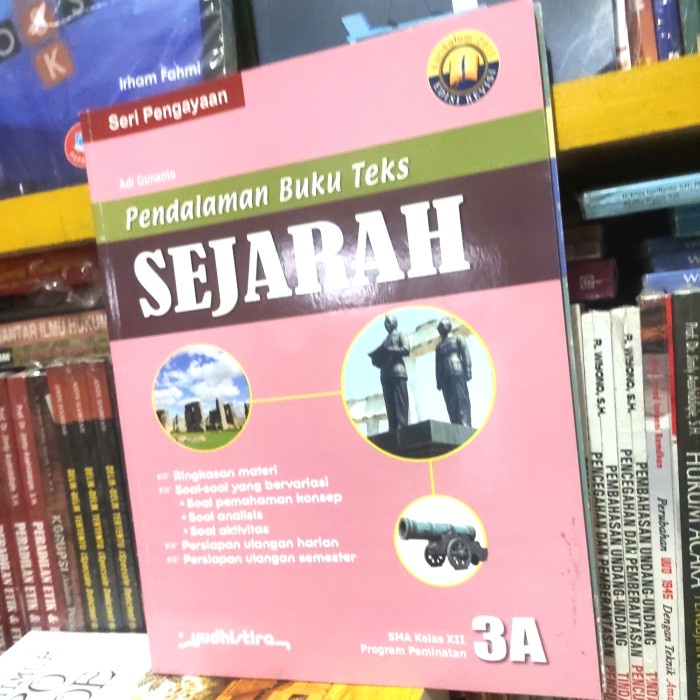 pendalaman buku teks sejarah kelas 12 SMA 3A k13 Yudhistira