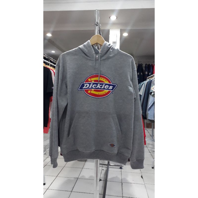 SWEATER JAKET HOODIE DICKIES BOY ICON GREY ORIGINAL