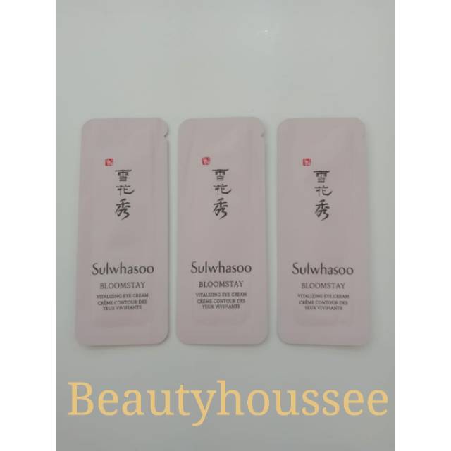 Sulwhasoo Bloomstay Vitalizing Serum -  Sulwhasoo Bloomstay Vitalizing Cream - Sulwhasoo Bloomstay Vitalizing Eye Cream