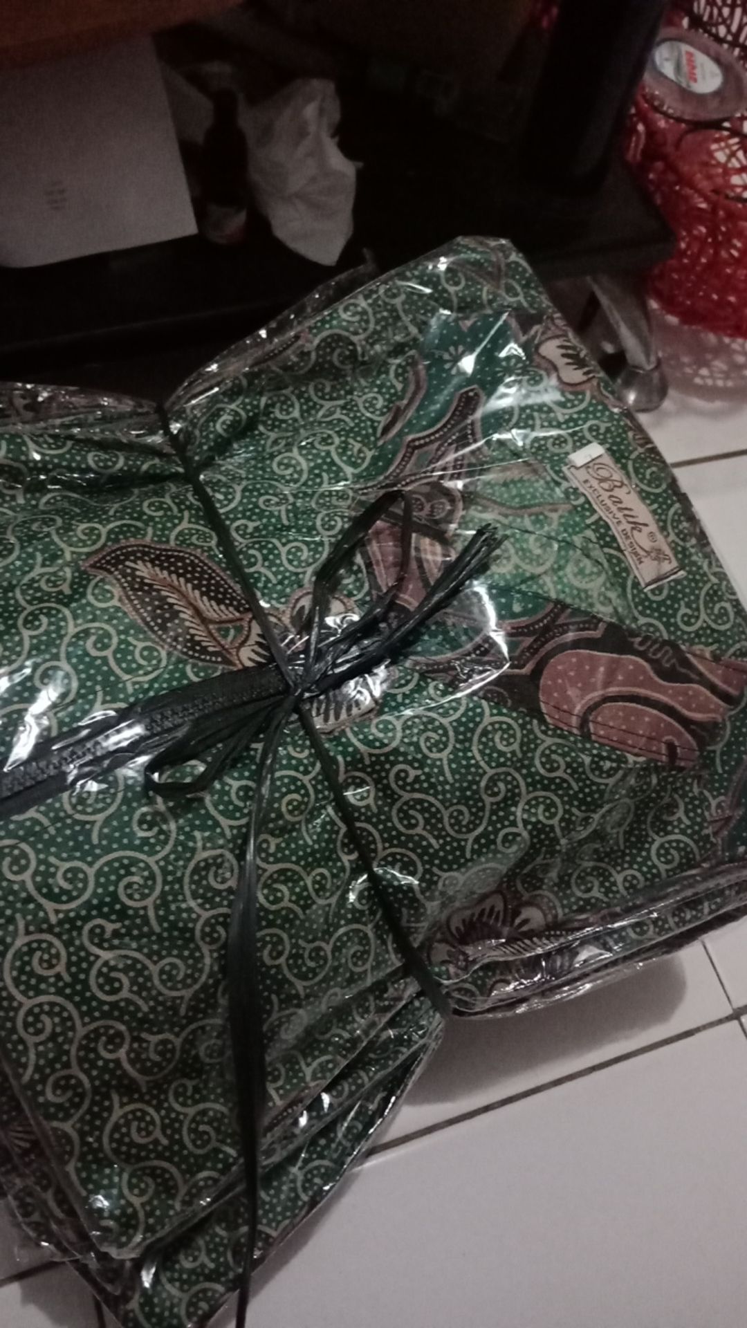 Baju Batik Couple Pria Wanita Seragam Batik Kantor Kerja Guru Lengan Panjang Size M L Xl Xxl Jumbo