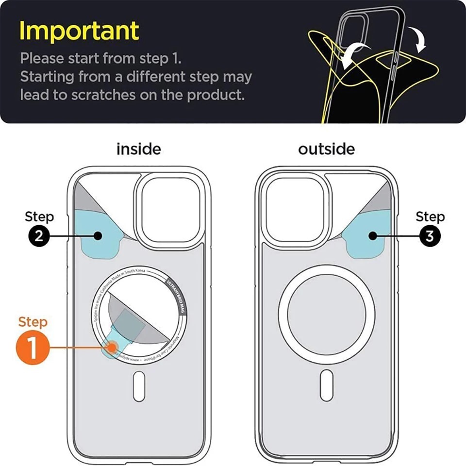 Magsafe Magnetic Case iPhone Ultra Hybrid Acrylic Hardcase Akrilik Casing iPhone