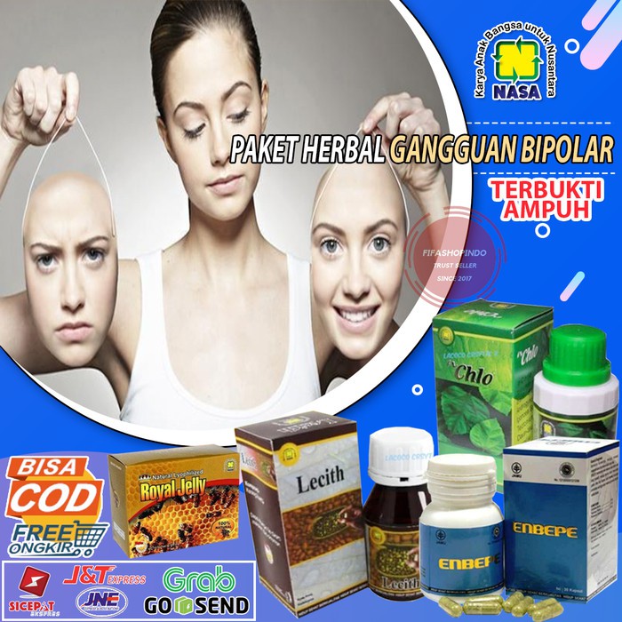 OBAT HERBAL GANGGUAN BIPOLAR /GANGGUAN KEJIWAAN KARNA STRESS & GENETIK