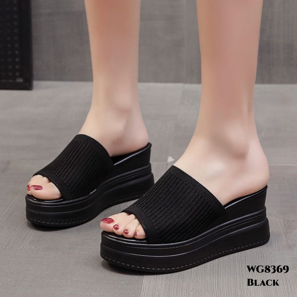 PRF Sandal Wedges Highsole Korea Shoes WG8369