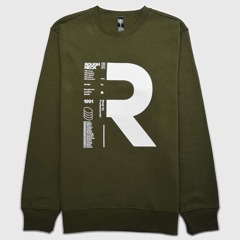 SWEATSHIRT ROUGHNECK I SWEATER ROUGHNECK I CREWNECK ROUGHNECK I JAKET ROUGHNECK TERLARIS