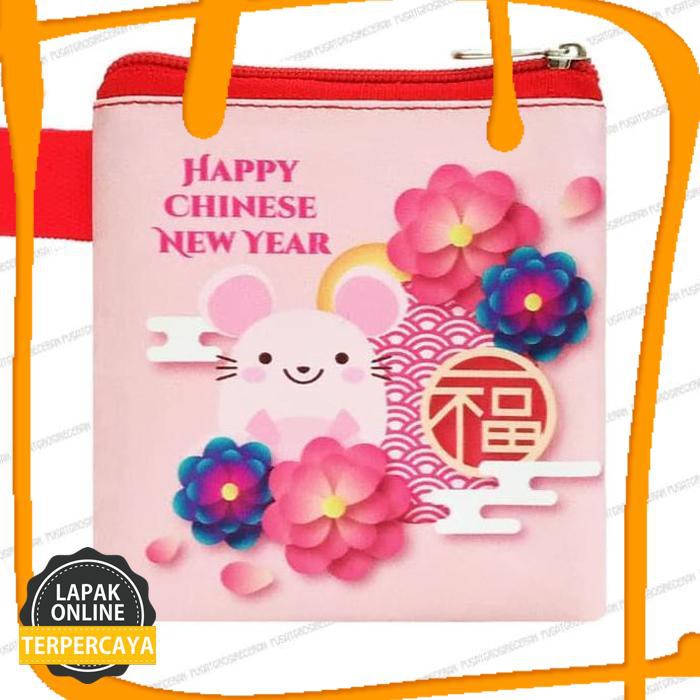 

Hot Item Dompet Pouch Angpao Imlek Tikus Bunga Pink Chinese New Year Sin Cia 6 Jaminan Mutu