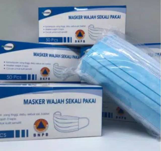 Masker Mediocare Disposable Face Mask - Masker Medis Mediocare Disposable Face Mask