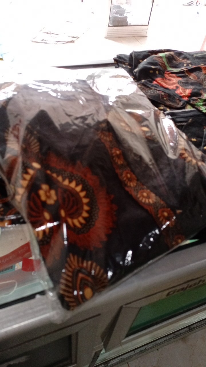 Batik Wanita Asj Sa Hrb026 Kenongo Kemeja Tosca Pendek