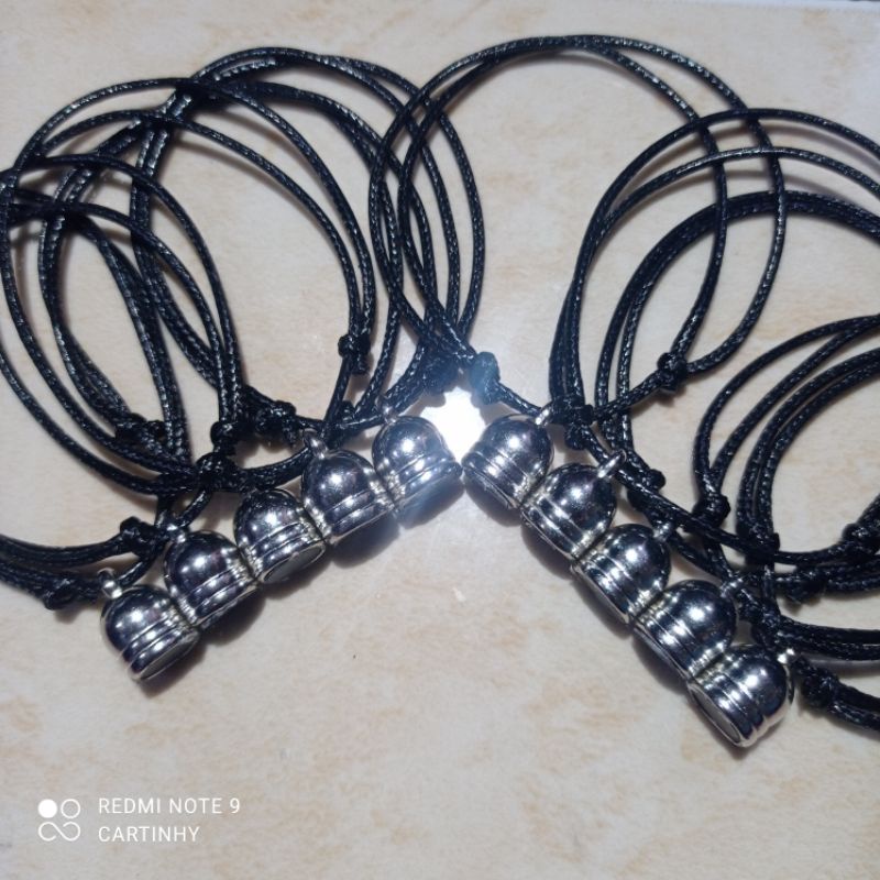 gelang custom nama inisial couple magnet persahabatan#cartinhy