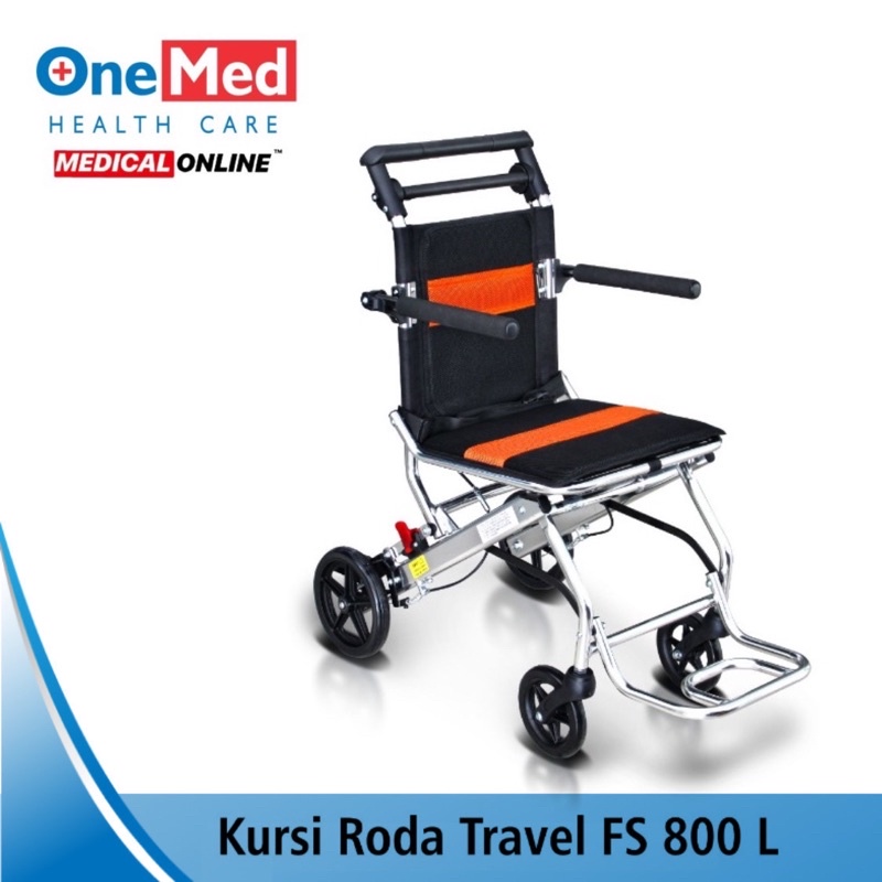 KURSI RODA TRAVEL FS 800 L ONEMED FS800L MEDICALONLINE MEDICAL ONLINE TRAVELLING