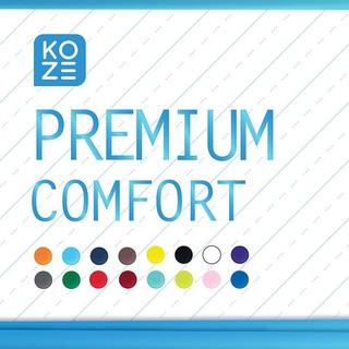  Kaos Polos Merek KOZE  PREMIUM COMFORT Combed 30 s TOSCA 