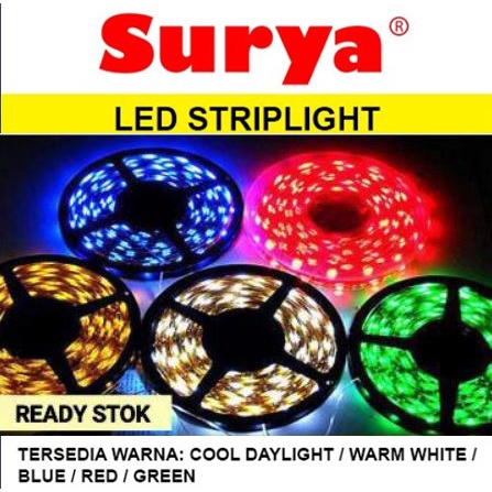 Lampu Led strip Surya SLS 28N 5 Meter DC 12v