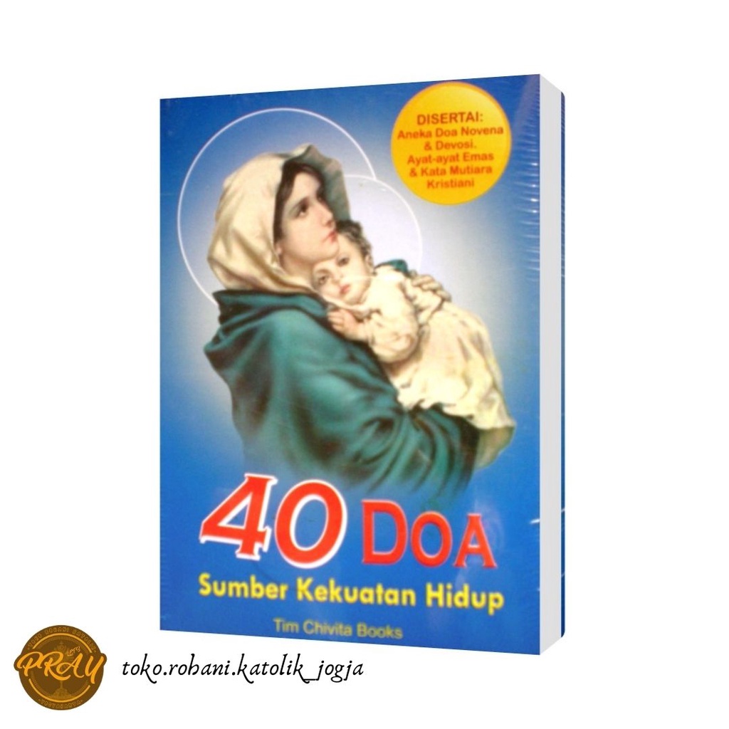 BUKU DOA KATOLIK: ISI 3 BUKU (40 DOA SUMBER KEKUATAN/ DOA 101 DOA ANAK DAN REMAJA/ DOA 5 WAKTU KATOLIK)