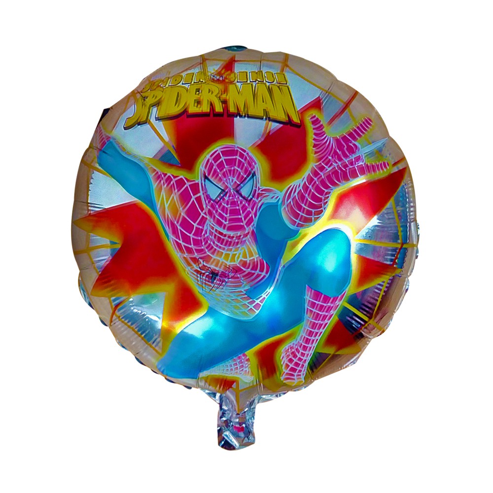 Balon Foil Karakter Superheroes dan Princess - Balon Ulang Tahun