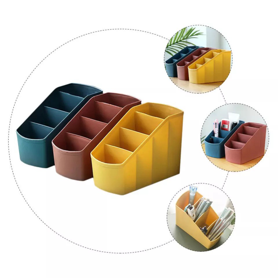 (C055) HOKO Rak Meja Kantor / Kotak ATK / Kotak Penyimpanan Alat Tulis Pena Pensil / Rak Tempat Alat Tulis / Rak Organizer