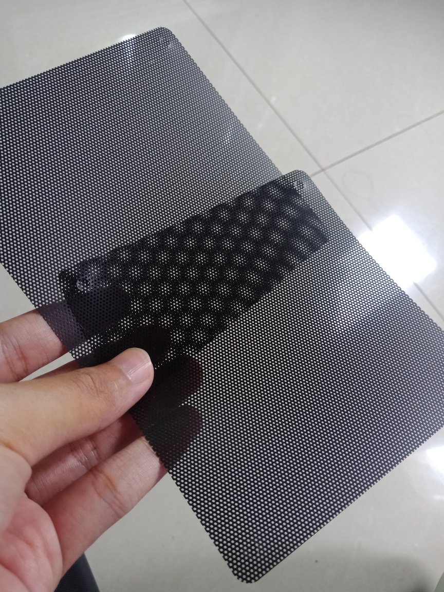 Fan Dust Filter Pc Mesh Computer Case & 4 Baut / Screws - Cuttable