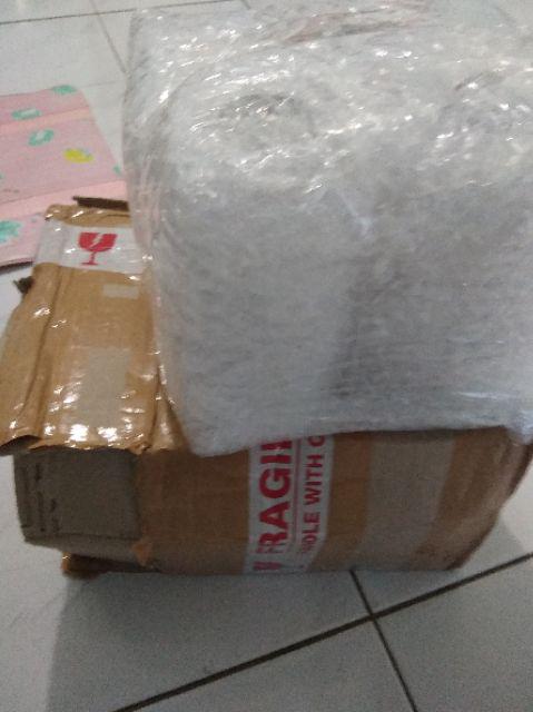 Toples Kaca Tinggi Ayam Jago / Ukuran 650ml / Jar Kaca