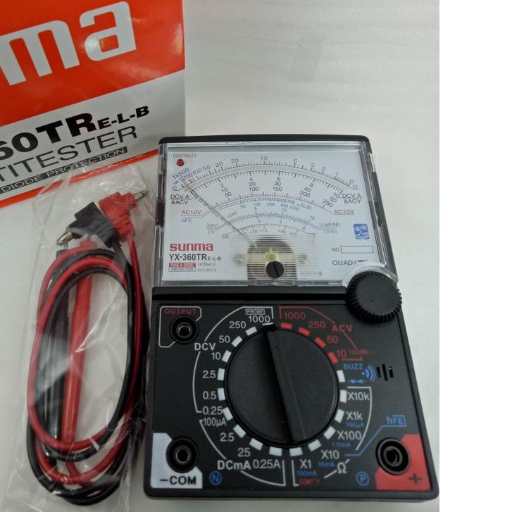 ♥ MultiTester SUNWA YX360TR / Multi tester / Avometer Analog Sunwa ۩