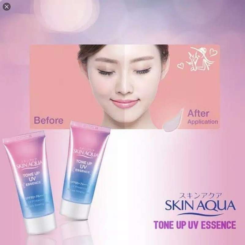 Skin Aqua Tone Up UV Essence Lavender SPF 50+ PA++++