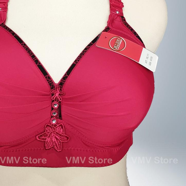 Bra Misslily L 111 Import Cup C Besar Jumbo Kait 3 Brukat Tanpa Kawat Bh Jupe Miss Lily Original