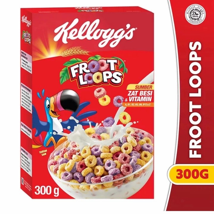 

Kelloggs Froot Loops 300 gr