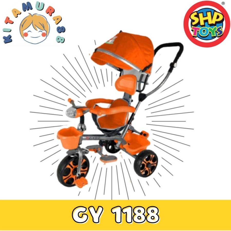 Sepeda Anak - Sepeda Roda Tiga STROLLER GYRO ST GY 1188