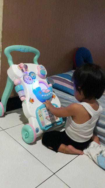  Shiyan mainan  bayi dorong baby push walker dengan 