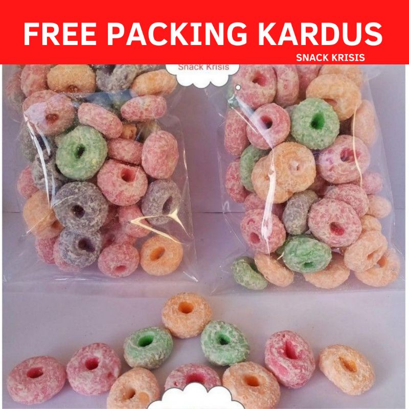 

GETAS MANIS DONAT/Lonjong 200 gr Snack KRISIS