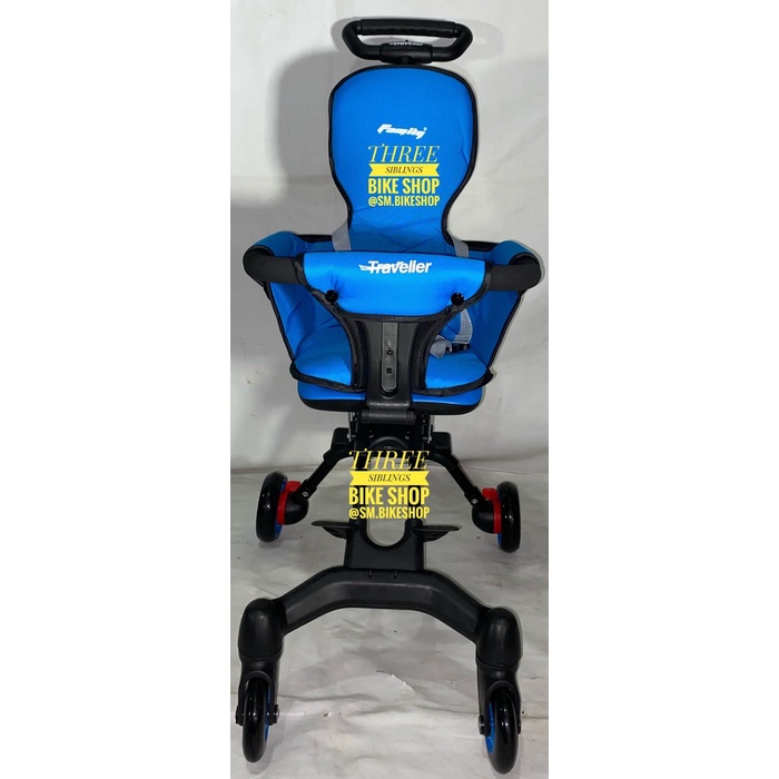 Acc Chair Stroller Family Traveller Warna Biru Alloy Frame