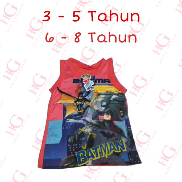 SINGLET GAGAMI ANAK IMPORT MURAH MERIAH