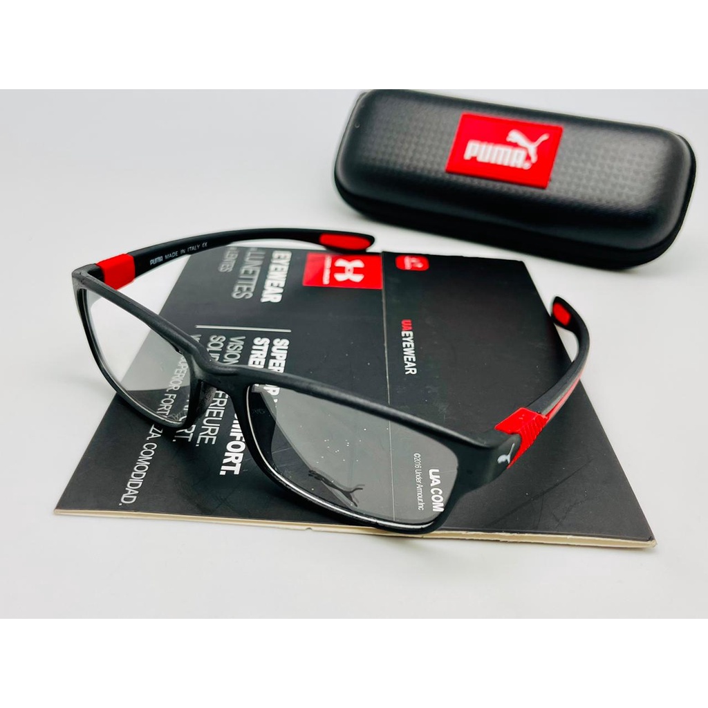 TERLARISSS Frame Kacamata Pria Sporty Korea Tanpa Lensa Minus