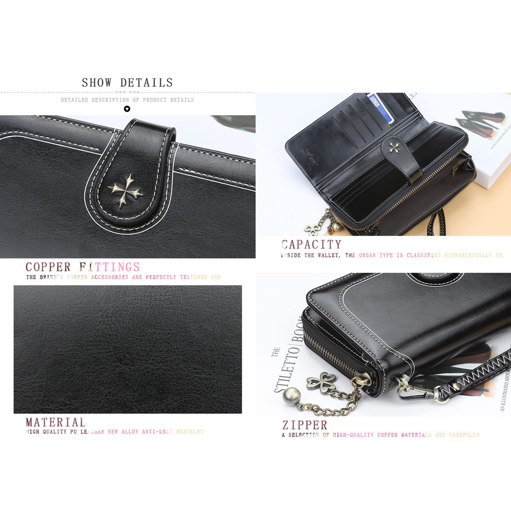 ORIGINAL Dompet Panjang Wanita / Dompet Baellerry Import Wanita N1813