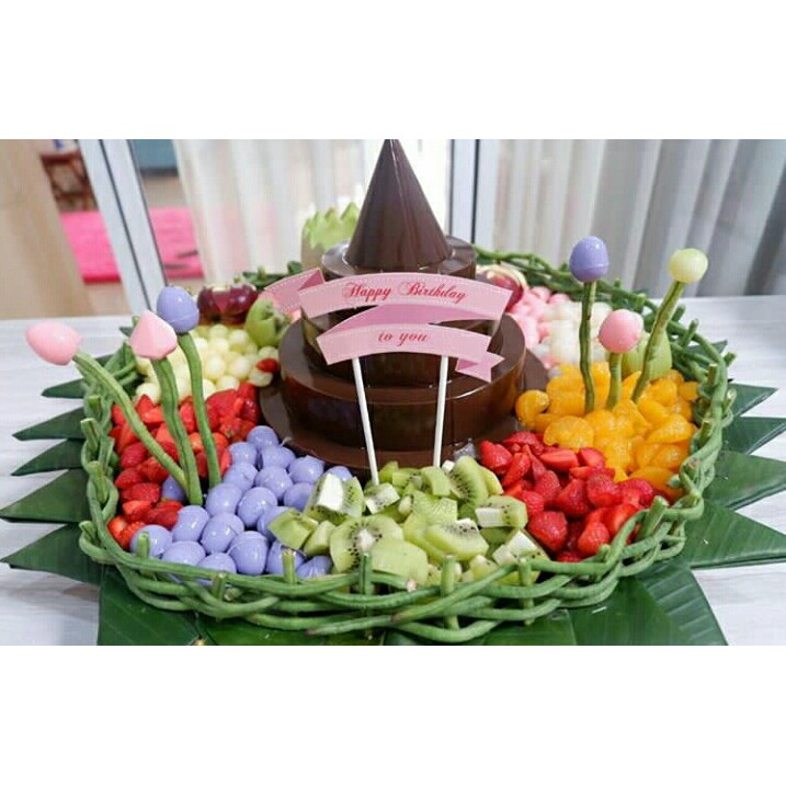 

PUDING TUMPENG COKLAT FULL BUAH