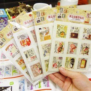 

sticker tema chinese quality import,jual per pack isi 8 lembar