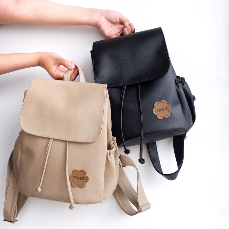 Flory Ransel - Tweelyforbag - Tas Ransel Wanita - Tas Wanita