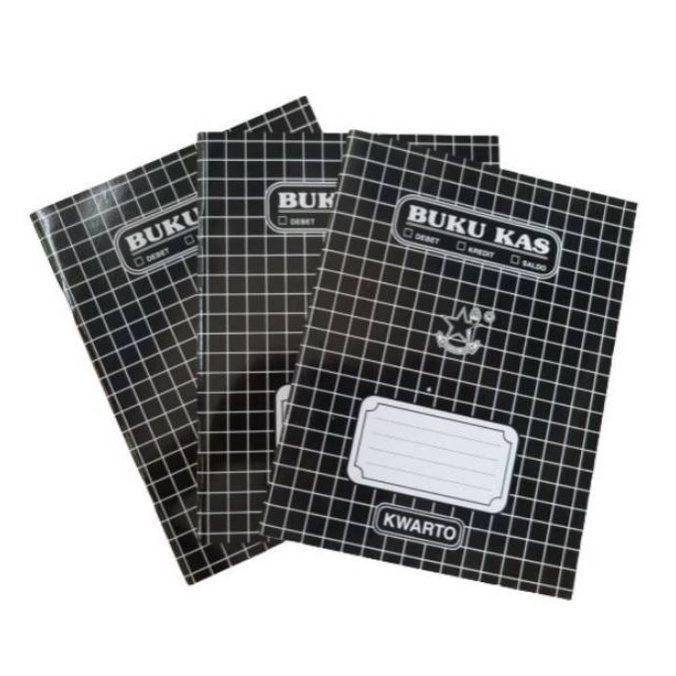 

BUKU CATATAN / BUKU KAS HITAM KNI / BUKU DEBIT KREDIT UKURAN KWARTO FOLIO ( 1 PCS )