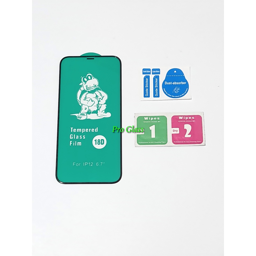 Iphone XR X XS MAX / 11 11 Pro 11 pro max / 12 12 pro max AirBag DustNet Full Cover Tempered Glass