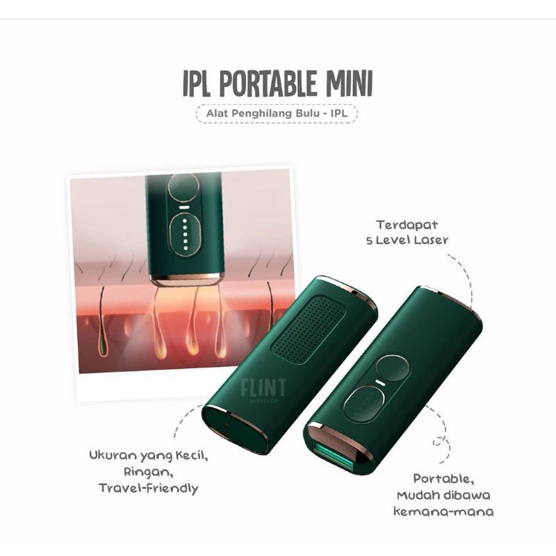 IPL penghilang bulu rambut laser wanita Portable Mini hair removal di rumah home service