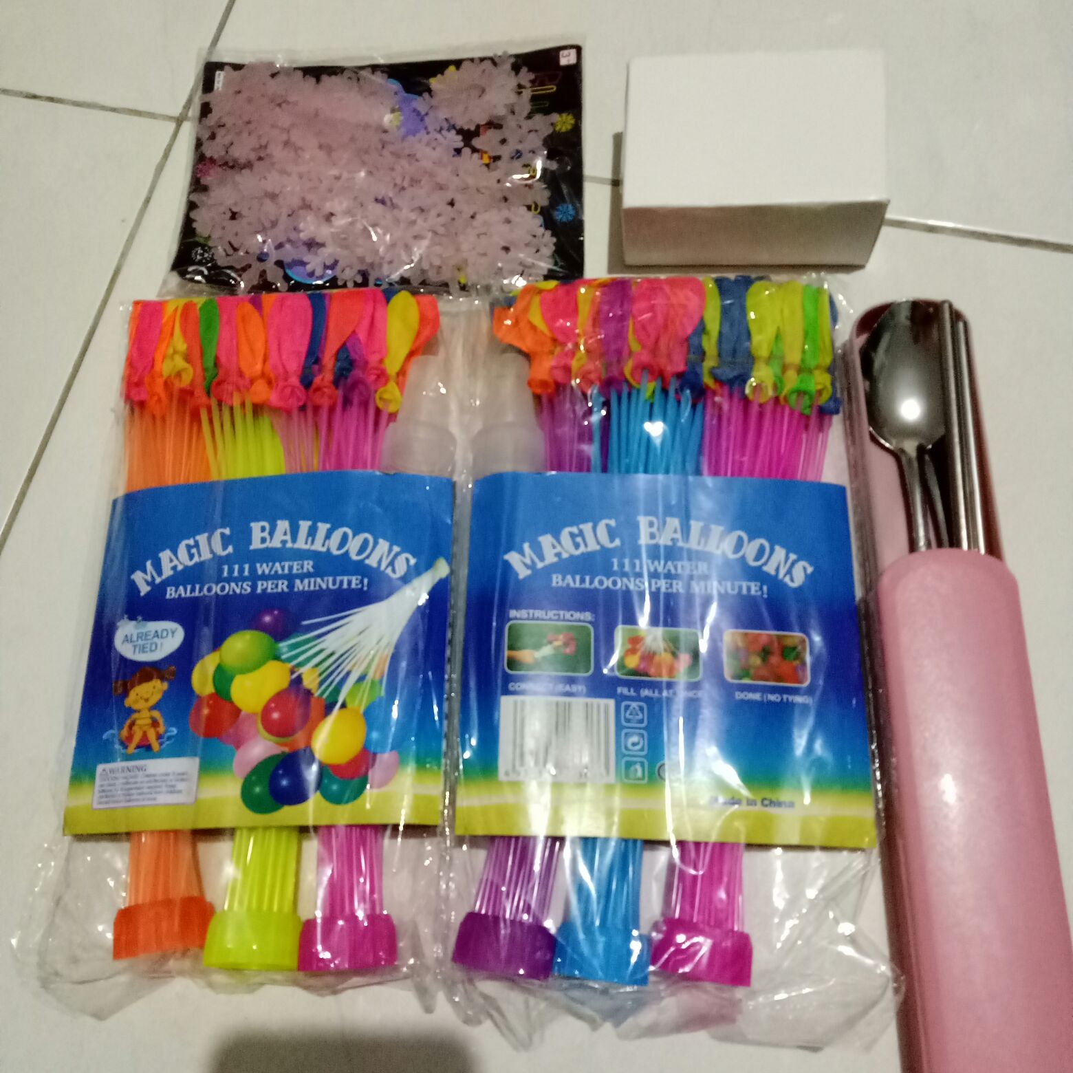 Set Alat Makan ( Sendok Garpu Sumpit ) Souvenir Pernikahan