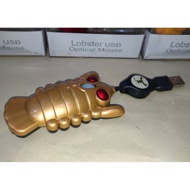 Mouse Kabel Lobster USB