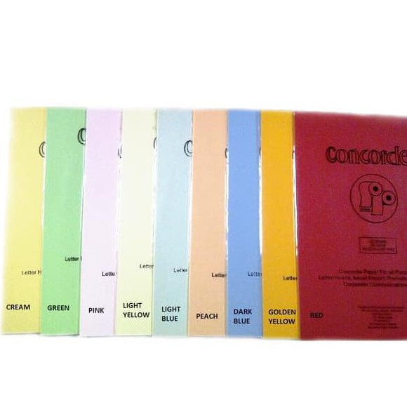 

Termurah Kertas Concorde 220 Gr A4 (80241) - L. Red (Pak Isi 10 Lembar) Offic